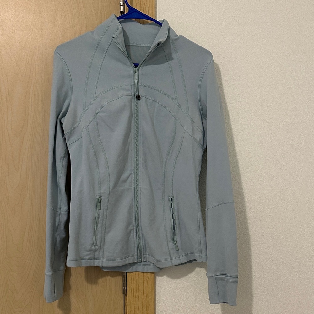 Lululemon Define Jacket NWOT Size 10 cool blue color